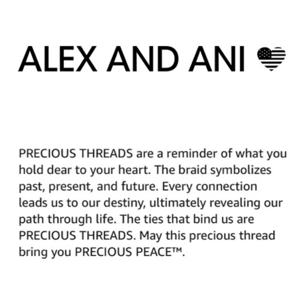 new Alex + Ani ꕥ Sodalite Gemstone Braid Bracelet - Picture 12 of 15